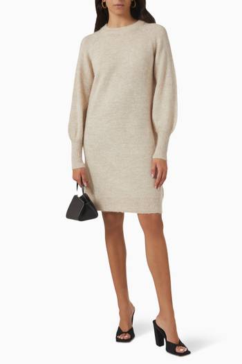 hover state of Lulu Knit Dress in Wool Blend