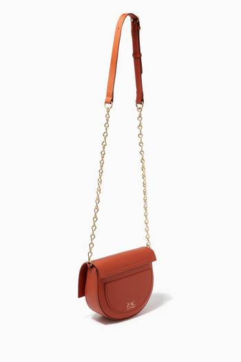 hover state of Belay Mini Saddle Bag in Calf Leather 