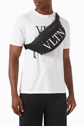 hover state of Valentino Garavani VLTN Belt Bag in Nylon