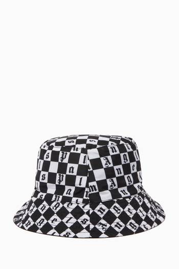 hover state of Reversible Bucket Hat in Twill