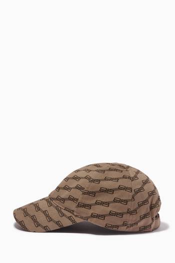hover state of BB Icon Monogram Cap in Cotton    