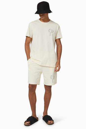 hover state of Huntington Paradise T-shirt in Cotton Jersey 
