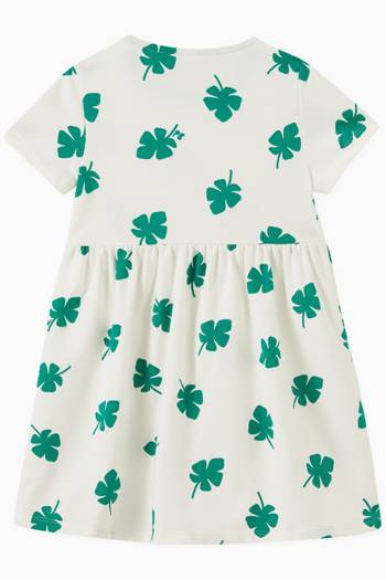 hover state of Clover Dress in Cotton 