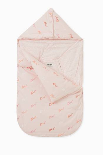 hover state of Logo Sleeping Bag in Cotton