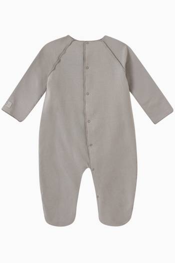 hover state of Cat Patch Sleepsuit in Cotton
