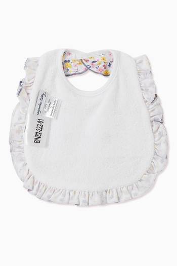 hover state of Kylie's Classics Smocked Bib in Pima Cotton