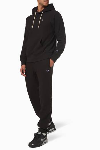 hover state of Elastic Cuffed Sweatpants in Cotton-blend