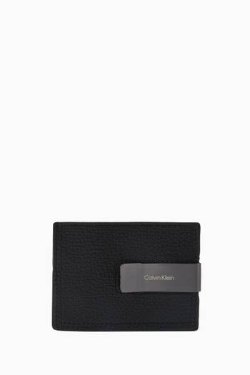 hover state of Minimalism Card Holder in Textured Leather