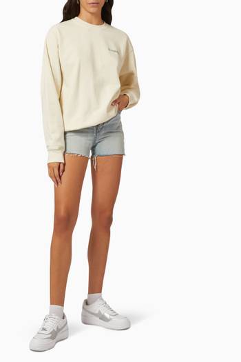hover state of New Health Crewneck Sweatshirt in Cotton