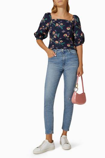 hover state of Stan Floral-print Top