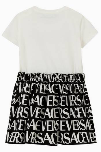 hover state of Logo T-shirt Dress in Cotton