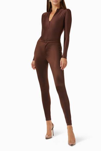 hover state of Disco Long Sleeve Bodysuit