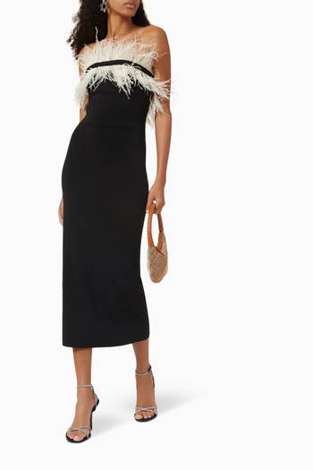 hover state of Nellie Midi Dress in Knit
