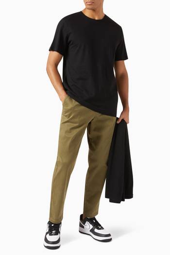hover state of Classic T-shirt in Cotton Linen Blend