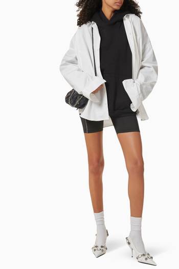 hover state of Medium Fit Hoodie in Cotton