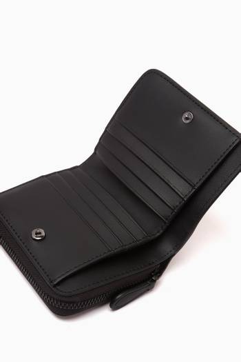 hover state of Rue St. Guillaume Small Zip Wallet in Leather
