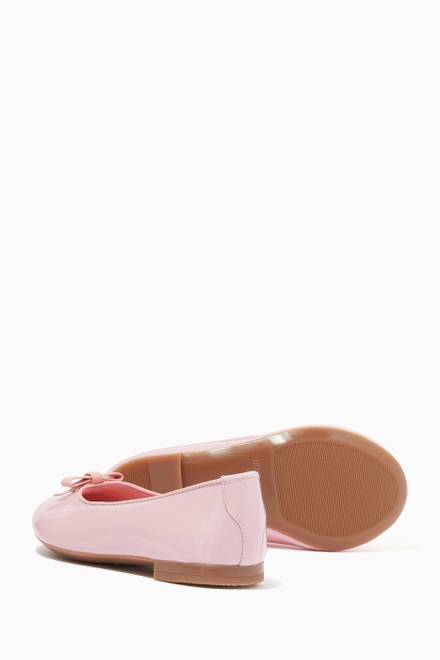 hover state of Patent Leather Ballerina Flats   