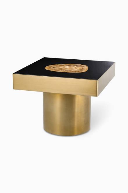 hover state of Gold Finish Villièrs Side Table