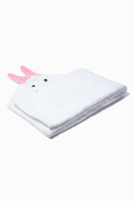 hover state of Bunny Hooded Towel