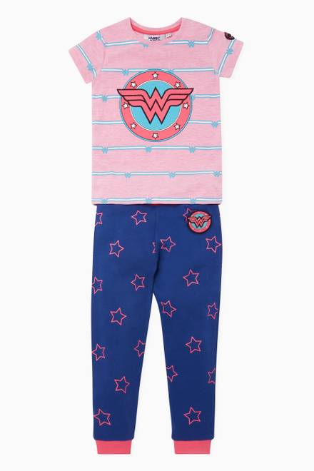 hover state of Wonder Woman Star-Print Sweatpants 