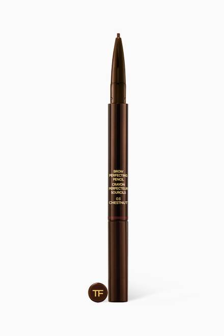 hover state of Brow Perfecting Pencil 01 Chestnut 