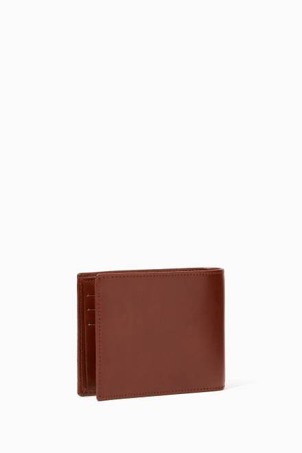 hover state of Line D Leather Billfold Wallet                