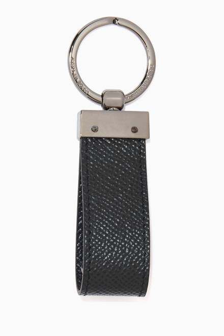 hover state of Key Holder in Dauphine Leather    
