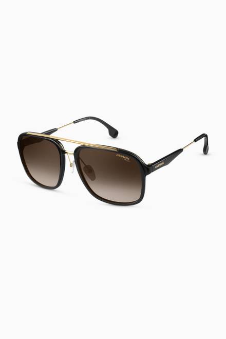 hover state of Aviator Sunglasses in Acetate and Metal