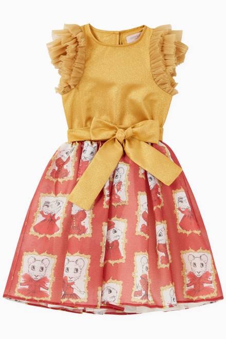 hover state of Claris the Mouse Printed Skirt  