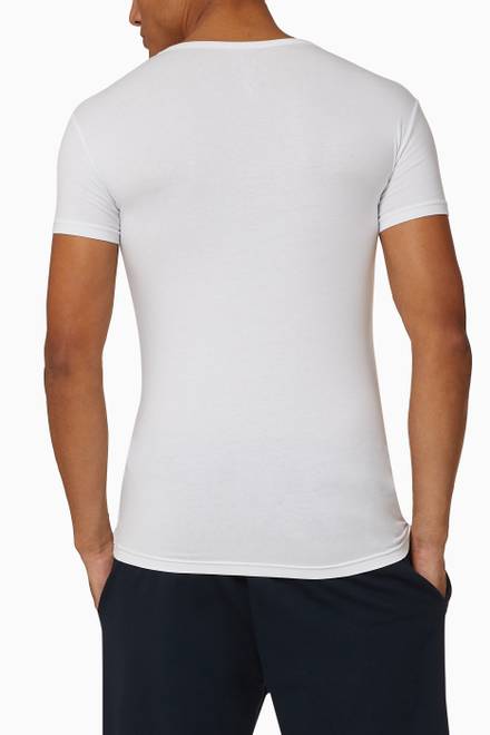 hover state of Logo Cotton T-shirt, Set of 2   