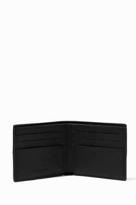 hover state of Bi-fold Wallet in Intrecciato Urban Leather 