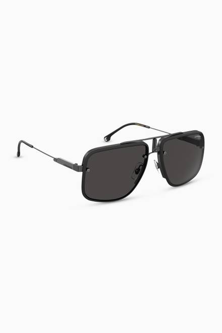 hover state of Glory II D-Shape Sunglasses in Metal  