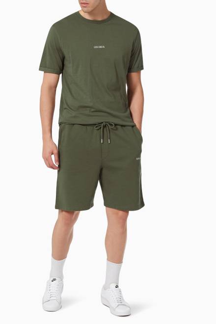 hover state of Lens Cotton Sweatshorts   