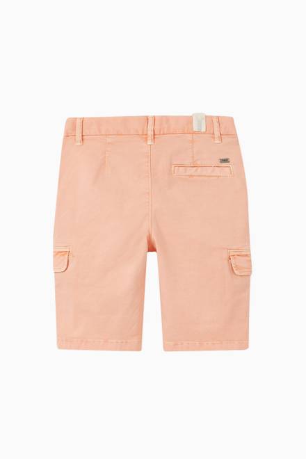 hover state of Combat Bermudas Shorts in Cotton   
