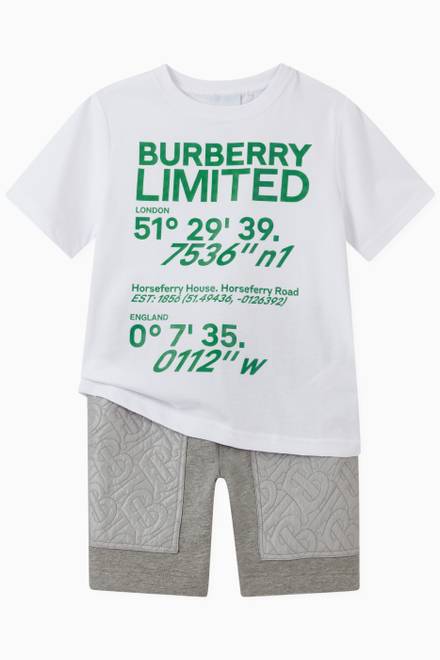 hover state of T-shirt with Coordinates in Cotton    