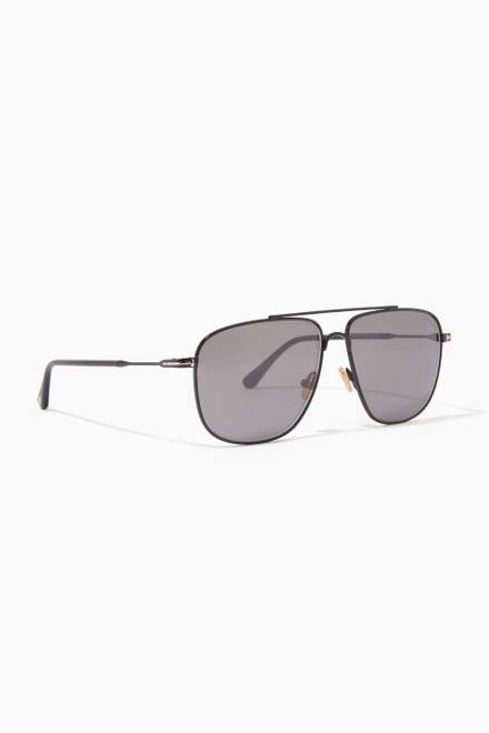 hover state of Aviator Sunglasses in Metal   