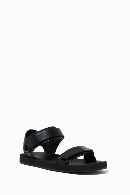 hover state of Hook-and-Loop Sandals in Nappa