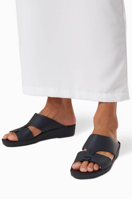 hover state of Sandals in Leather     