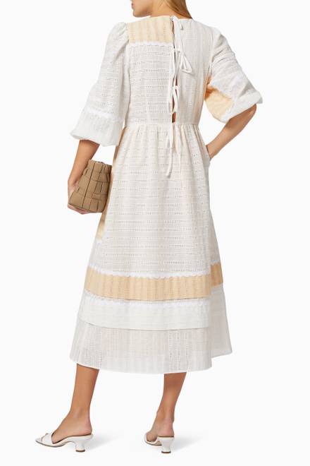 hover state of Julietta Dress in Lace Cotton