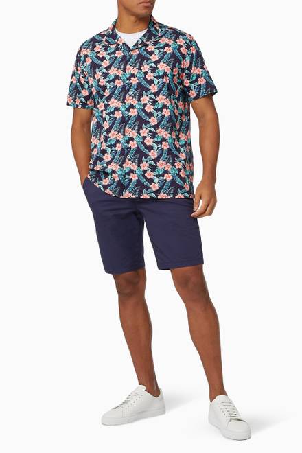 hover state of Rom Hawaii Shirt in Cotton Poplin     