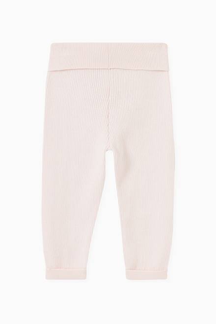 hover state of Ribbed Leggings in Cotton Cashmere Blend  
