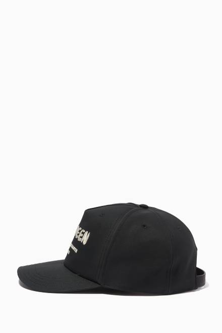 hover state of McQueen Graffiti Baseball Cap in Polyfaille 