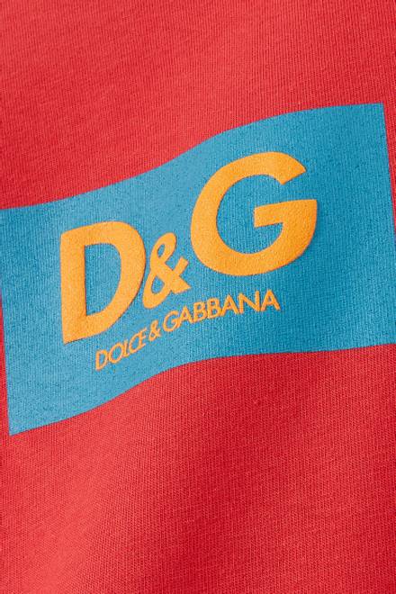 hover state of D&G Print T-shirt in Jersey