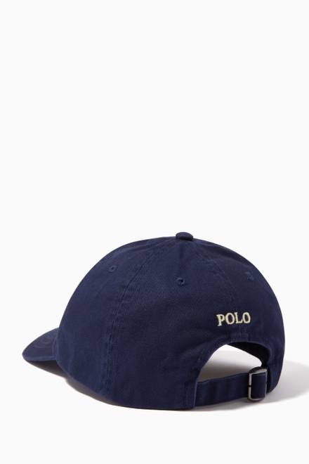 hover state of Baseball Cap in Cotton Chino   