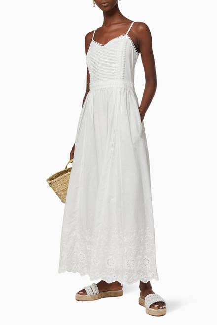 hover state of Isabella Maxi Dress in Cotton