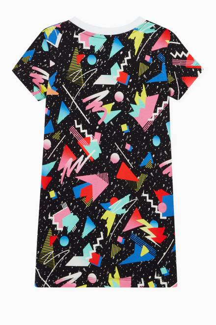 hover state of Geometric Print Dress in Jersey