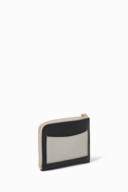 hover state of Stella Logo Cardholder Pouch in Eco Alter Nappa    