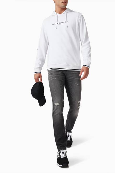 hover state of Hooded Sweatshirt in Organic Cotton  