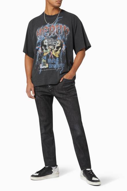 hover state of D2 Heavy Rock T-shirt in Cotton Blend  