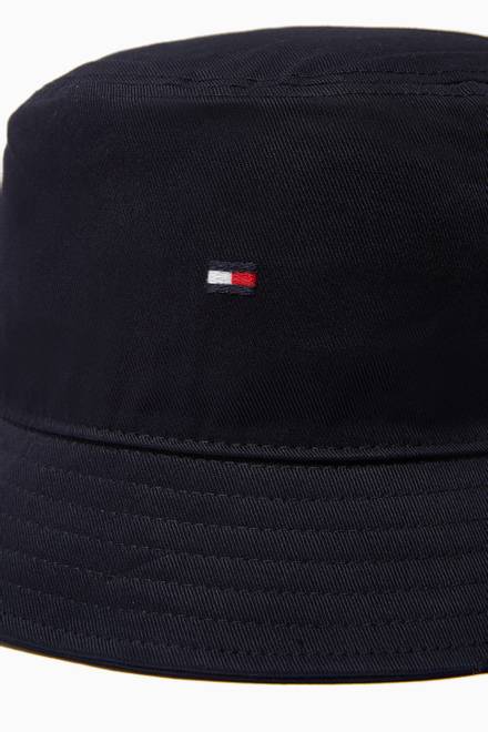 hover state of Flag Bucket Hat in Cotton